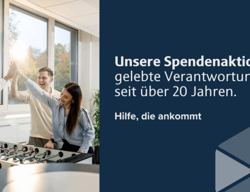 Unsere Spendenaktion – gelebte Verantwortung seit über 20 Jahren